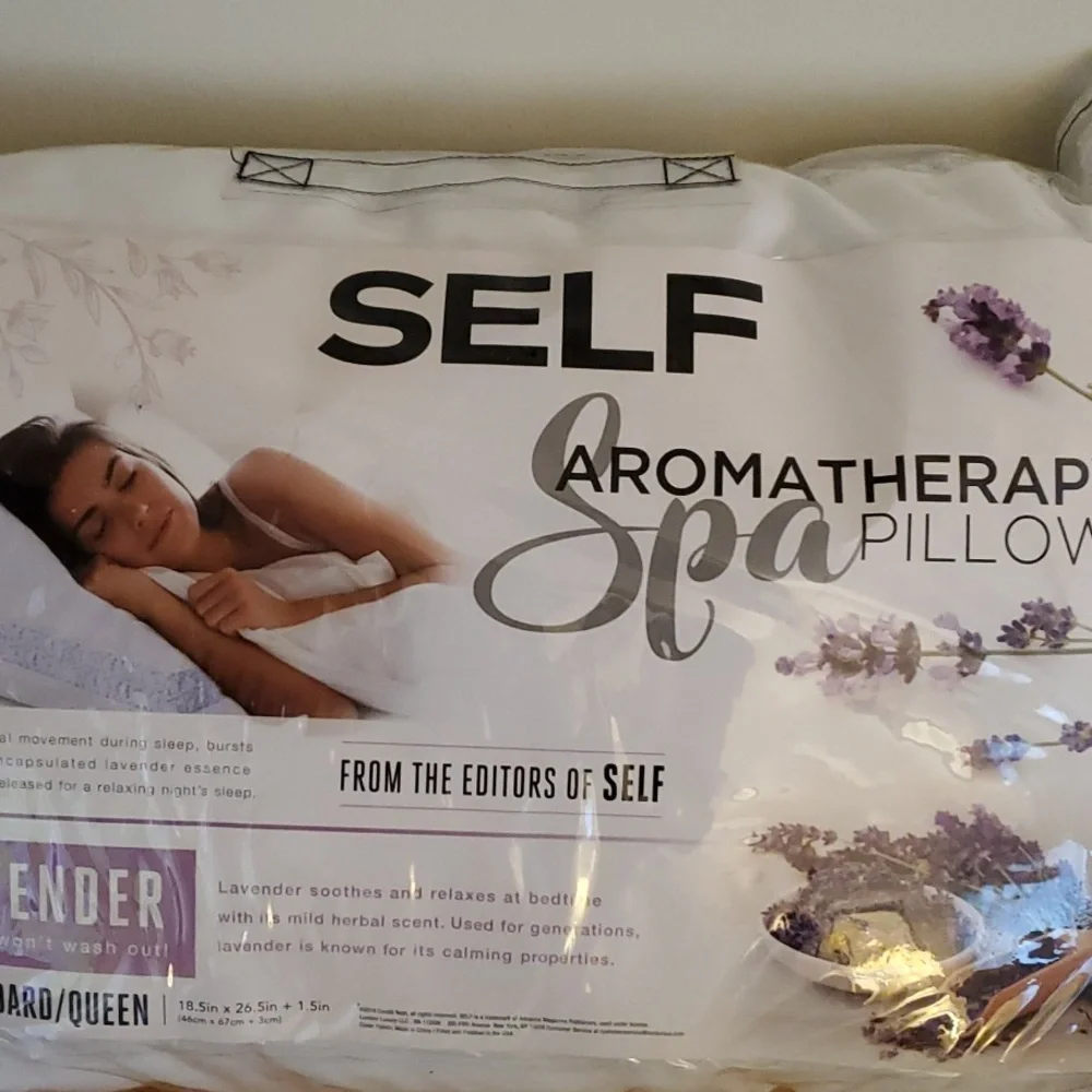 Lavender Scent Aromatherapy Spa Pillow